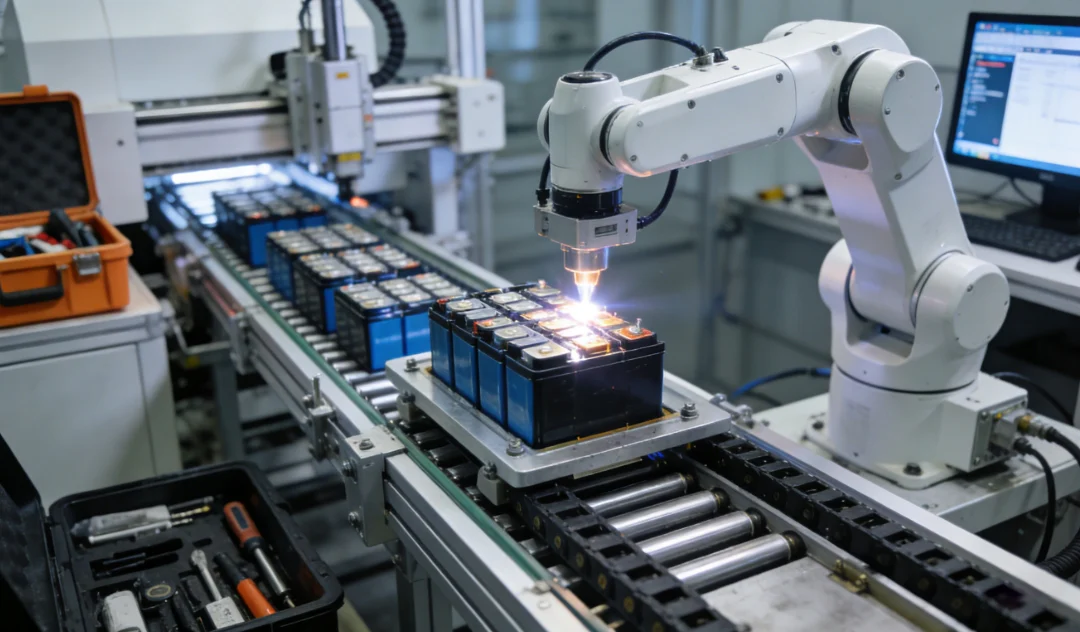 All-in-One-Plattform für die Batteriefertigung Titelbild